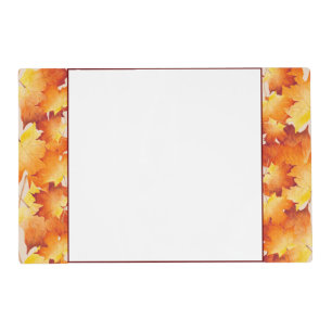 Maple Couple on a Placemat