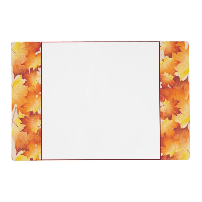 Maple Couple on a Placemat (Front)