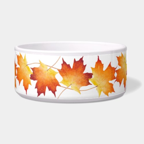 Maple Couple on a Salad Bowl