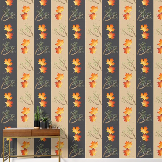 Maple Couple on a  Wallpaper (Hallway)