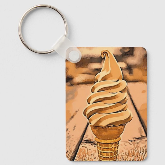 Maple Creemee/Maple Leaf Keychain (Front)