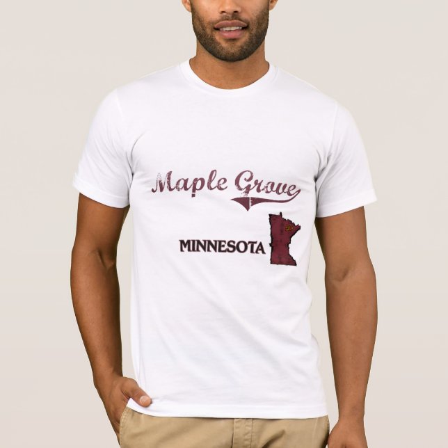 Maple Grove Minnesota City Classic T-Shirt (Front)