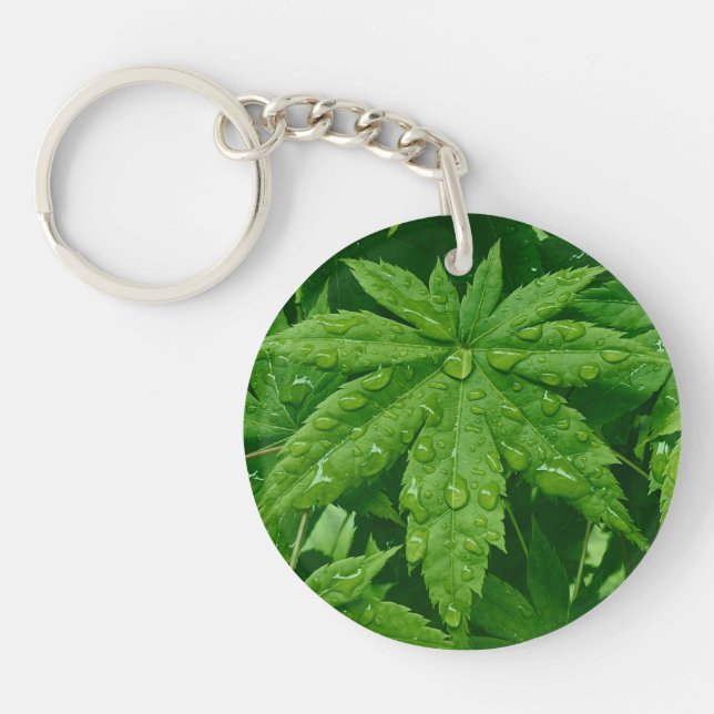 Maple in Spring Keychain (Front)