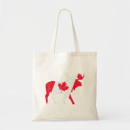 Maple Leaf Animal Canadian Flag Canada Est 1867 Me Tote Bag