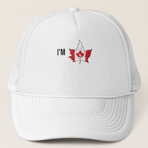 Maple Leaf Beaver Canadians Canada Day Canada Trucker Hat