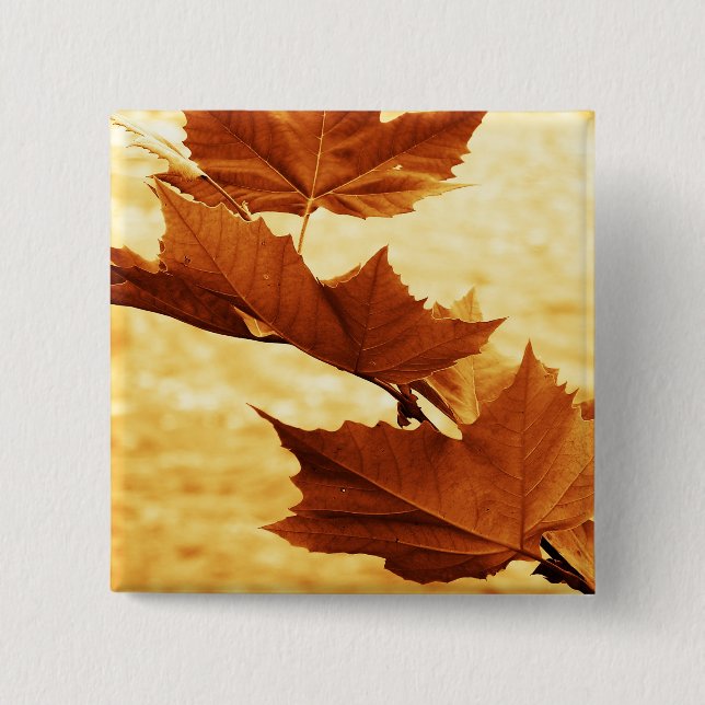 Maple leaf  Button (Front)