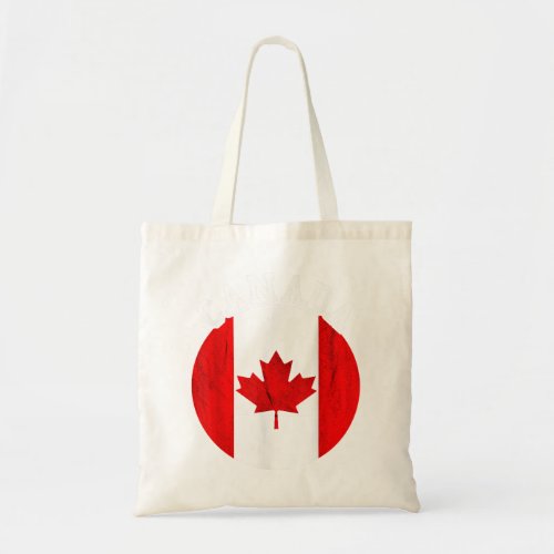 Maple Leaf Canada Canadian Flag Canadian Roots Can Tote Bag