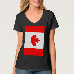 Maple Leaf Canadian Retro Vintage National Flag Ca T-Shirt