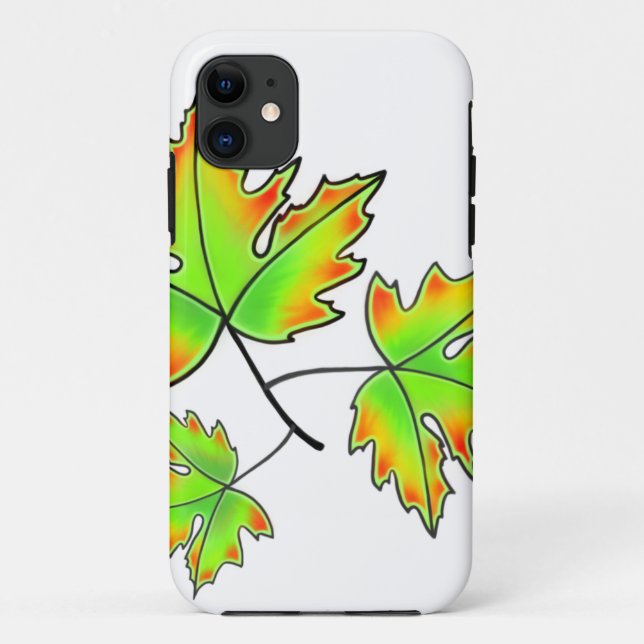 Maple Leaf Case-Mate iPhone Case (Back)