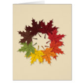 Maple leaf circle (Front)