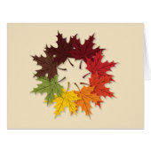 Maple leaf circle (Front Horizontal)