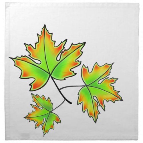 Maple Leaf Cloth Napkin