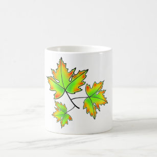 Maple Leaf Coffee Mug