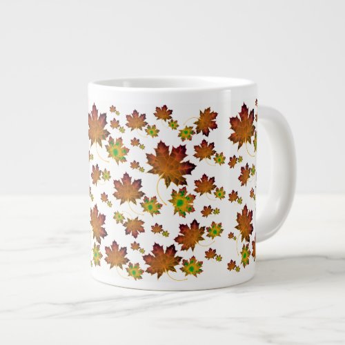 Maple Leaf Fall Large Coffee Mug