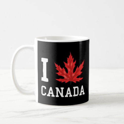 Maple Leaf Flag Patriotic Canadian He I Love Canad Coffee Mug