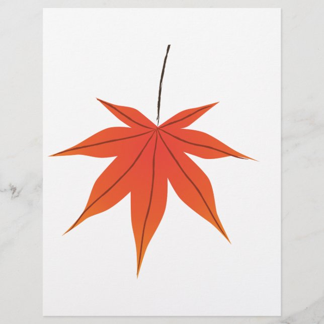 Maple Leaf Flyer (Front)