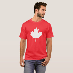 Maple leaf from Flag of Canada T-Shirt