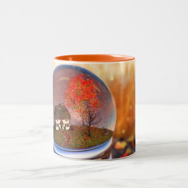 Maple Leaf Globe Mug (Center)