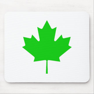 Maple Leaf Green Transp The MUSEUM Zazzle Gifts Mouse Pad