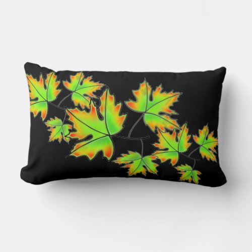 Maple Leaf Lumbar Pillow