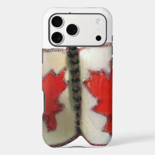 "Maple Leaf Monarch" Canadian Flag Butterfly  iPhone 17 Pro Max Case