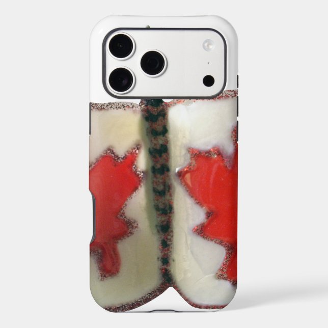 "Maple Leaf Monarch" Canadian Flag Butterfly  Case-Mate iPhone Case (Back)