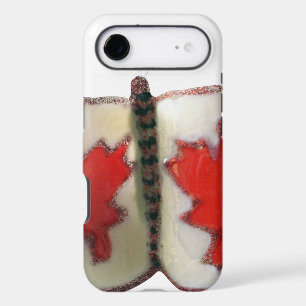 "Maple Leaf Monarch" Canadian Flag Butterfly  iPhone 17 Air Case