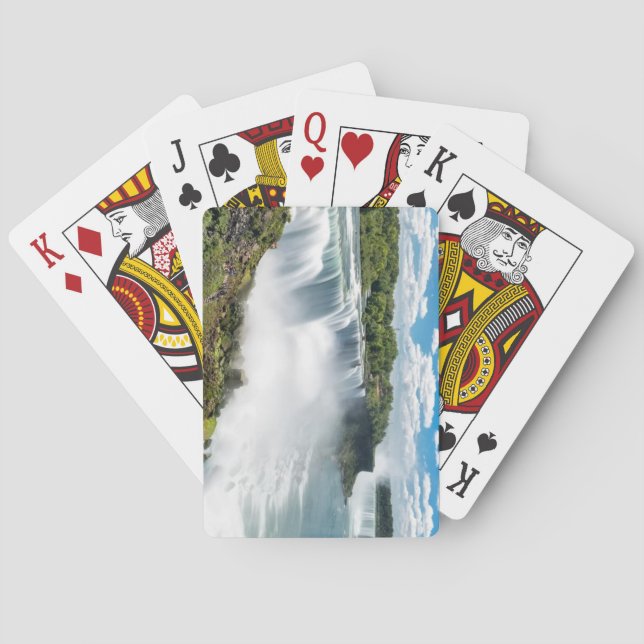 Maple Leaf Niagara Falls Poker Cards (Back)