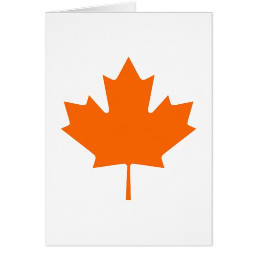 Maple Leaf OrangeBrTransp The MUSEUM Zazzle Gifts (Front)