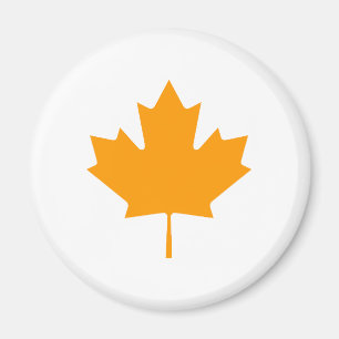 Maple Leaf OrangeTransp The MUSEUM Zazzle Gifts Magnet