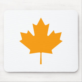 Maple Leaf OrangeTransp The MUSEUM Zazzle Gifts Mouse Pad
