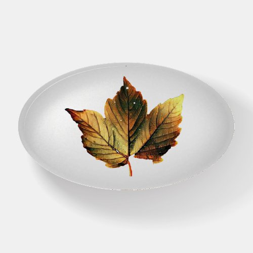 Maple Leaf Paperweight