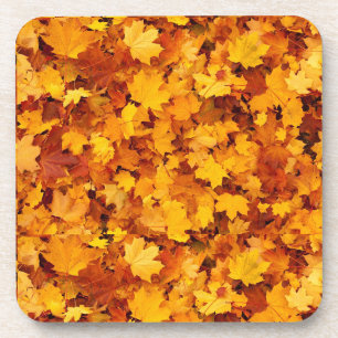 Maple Leaf Pattern-25877 Beverage Coaster