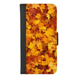 Maple Leaf Pattern-25877 iPhone 8/7 Wallet Case