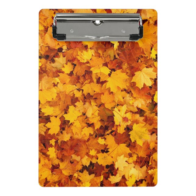 Maple Leaf Pattern-25877 Mini Clipboard (Front)