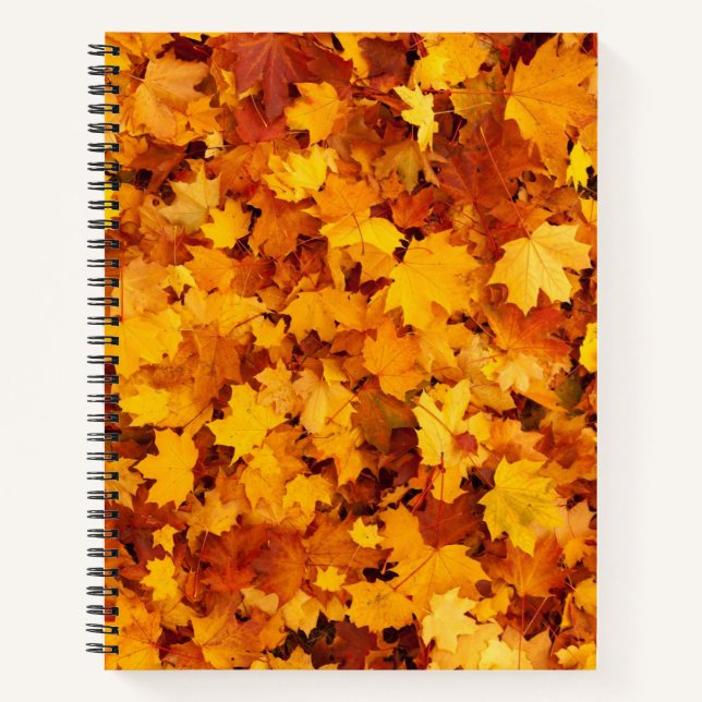 Maple Leaf Pattern-25877 Notebook (Front)