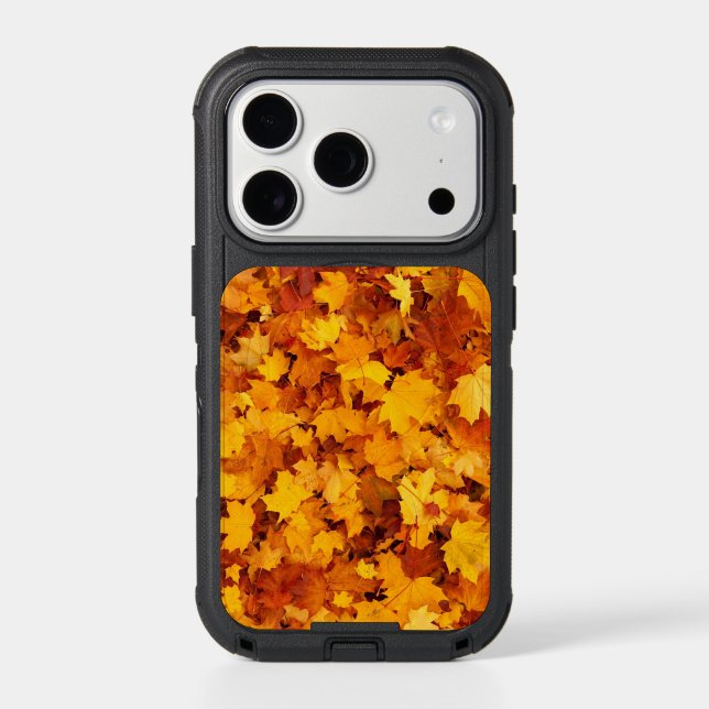 Maple Leaf Pattern-25877 Otterbox iPhone Case (Back)