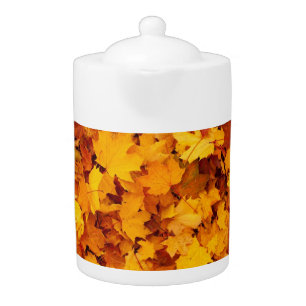 Maple Leaf Pattern-25877 Teapot