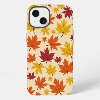 Maple leaf pattern design iphone 13 case