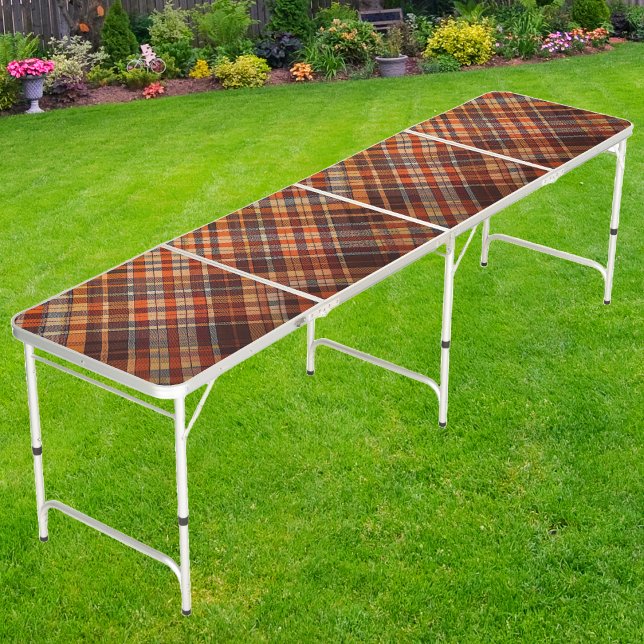 Maple Leaf Plaid Beer Pong Table (Creator Uploaded)