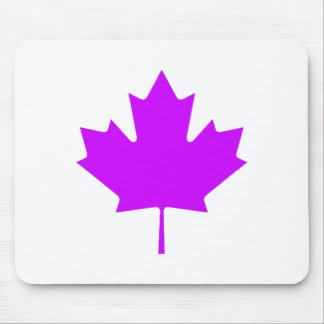 Maple Leaf PurpleTransp The MUSEUM Zazzle Gifts Mouse Pad