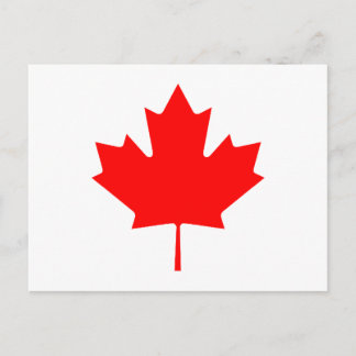 Maple Leaf RedTransp The MUSEUM Zazzle Gifts Postcard
