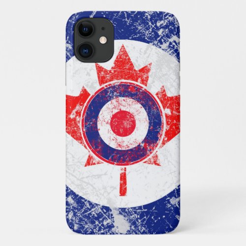 Maple Leaf Roundel Graphic iPhone 11 Case