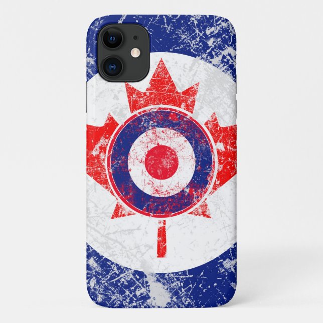 Maple Leaf Roundel Graphic Case-Mate iPhone Case (Back)
