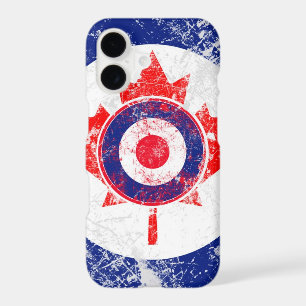 Maple Leaf Roundel Graphic iPhone 17 Case