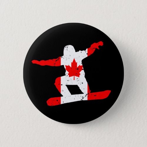 Maple Leaf SNOWBOARDER blk Button