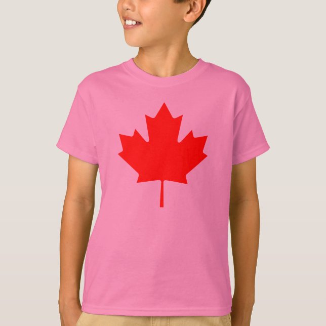 Maple Leaf symbol T-shirt (Front)
