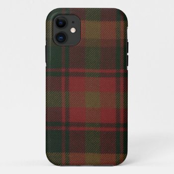 Maple Leaf Tartan Iphone 5 Barely There Case by ian_parenteau at Zazzle
