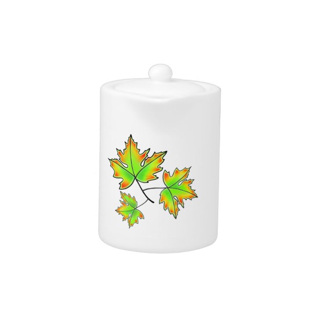 Maple Leaf Teapot (Front)