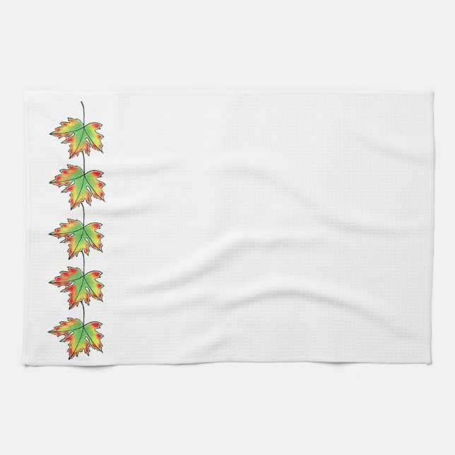 Maple Leaf Towel (Horizontal)